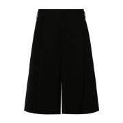 Comme des Garçons Snygg Design Långa Shorts för Män Black, Herr