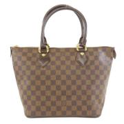 Louis Vuitton Vintage Pre-owned Canvas axelremsvskor Brown, Dam