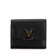 Louis Vuitton Vintage Pre-owned Laeder plnbcker Black, Dam