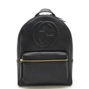 Gucci Vintage Pre-owned Laeder ryggsckar Black, Dam