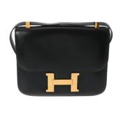 Hermès Vintage Pre-owned Laeder axelremsvskor Black, Dam