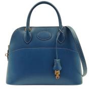 Hermès Vintage Pre-owned Laeder handvskor Blue, Dam