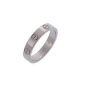 Cartier Vintage Pre-owned Vitt guld ringar Gray, Dam