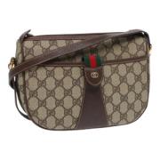 Gucci Vintage Pre-owned Laeder gucci-vskor Beige, Dam