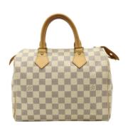 Louis Vuitton Vintage Pre-owned Canvas handvskor White, Dam