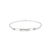 Tiffany & Co. Pre-owned Pre-owned Vitt guld armband Gray, Dam