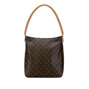 Louis Vuitton Vintage Pre-owned Canvas louis-vuitton-vskor Brown, Dam