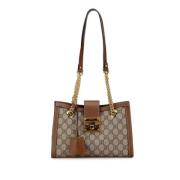 Gucci Vintage Pre-owned Laeder gucci-vskor Beige, Dam