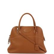 Hermès Vintage Pre-owned Canvas handvskor Brown, Dam