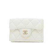 Chanel Vintage Pre-owned Laeder plnbcker White, Dam