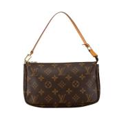 Louis Vuitton Vintage Pre-owned Canvas kuvertvskor Brown, Dam