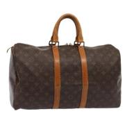 Louis Vuitton Vintage Pre-owned Canvas louis-vuitton-vskor Brown, Dam