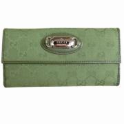 Gucci Vintage Pre-owned Canvas plnbcker Green, Dam