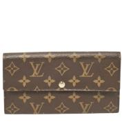 Louis Vuitton Vintage Pre-owned Belagd canvas plnbcker Brown, Dam