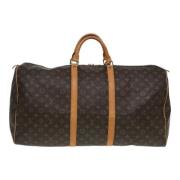 Louis Vuitton Vintage Pre-owned Canvas resvskor Brown, Dam