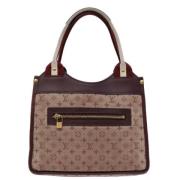 Louis Vuitton Vintage Pre-owned Canvas handvskor Pink, Dam