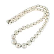 Tiffany & Co. Pre-owned Pre-owned Silver halsband Gray, Dam