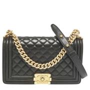 Chanel Vintage Pre-owned Laeder chanel-vskor Black, Dam