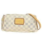 Louis Vuitton Vintage Pre-owned Canvas axelremsvskor Beige, Dam