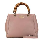 Gucci Vintage Pre-owned Laeder gucci-vskor Pink, Dam