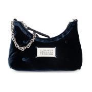 Maison Margiela Axelväska Glam Slam Micro Blue, Herr