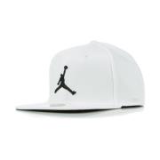 Jordan Jumpman Flat Skärmkeps Vit/Svart White, Unisex