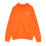 Nike Sportswear Club Fleece Hoodie Electro Orange Orange, Herr