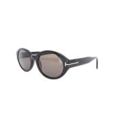 Tom Ford Eleganta solglasögon för kvinnor - FT 0916 Black, Dam