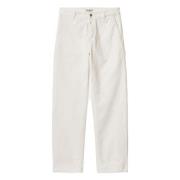 Carhartt Wip Pierce Pant Straight Långa byxor White, Dam