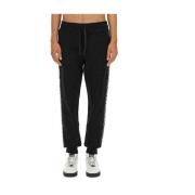 Versace Jeans Couture Bomull Joggingbyxor Black, Herr