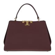 Tory Burch Pebbled Stachel Väska Brown, Dam