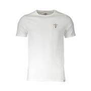 Aeronautica Militare Herr Logo T-shirt i vitt bomull White, Herr