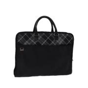 Burberry Vintage Pre-owned Nylon handvskor Black, Dam