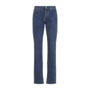 Berluti Blå Slim Fit Bomulls Jeans Blue, Herr