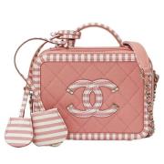 Chanel Vintage Pre-owned Laeder chanel-vskor Pink, Dam