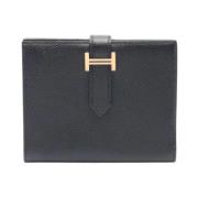 Hermès Vintage Pre-owned Laeder plnbcker Black, Dam