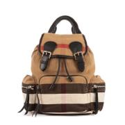 Burberry Vintage Pre-owned Canvas axelremsvskor Brown, Dam