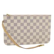 Louis Vuitton Vintage Pre-owned Canvas necessrer White, Dam