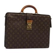 Louis Vuitton Vintage Pre-owned Canvas portfljer Brown, Dam