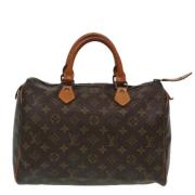 Louis Vuitton Vintage Pre-owned Canvas louis-vuitton-vskor Beige, Dam