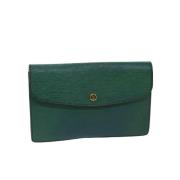 Louis Vuitton Vintage Pre-owned Laeder louis-vuitton-vskor Green, Dam