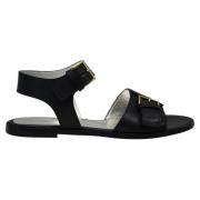 Ines De La Fressange Paris Sandal med spänne Black, Dam