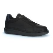 Harmont & Blaine Svarta Herr Sneakers Stilfull Modell Black, Herr