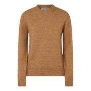 MC2 Saint Barth Kamel Crew Neck Sweater Beige, Dam