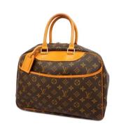 Louis Vuitton Vintage Pre-owned Tyg louis-vuitton-vskor Brown, Dam