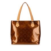 Louis Vuitton Vintage Pre-owned Laeder totevskor Brown, Dam