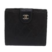 Chanel Vintage Pre-owned Laeder plnbcker Black, Dam