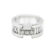 Tiffany & Co. Pre-owned Pre-owned Vitt guld ringar Gray, Dam