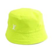 Louis Vuitton Vintage Pre-owned Plast hattar-och-kepsar Yellow, Herr