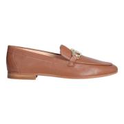 Liu Jo Brun Platta Spänne Moccasin Skor Brown, Dam